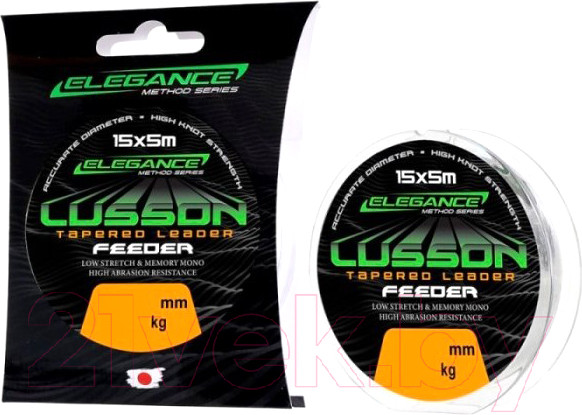 Леска монофильная Elegance Method Lusson Tapered Leader FXEM-504018