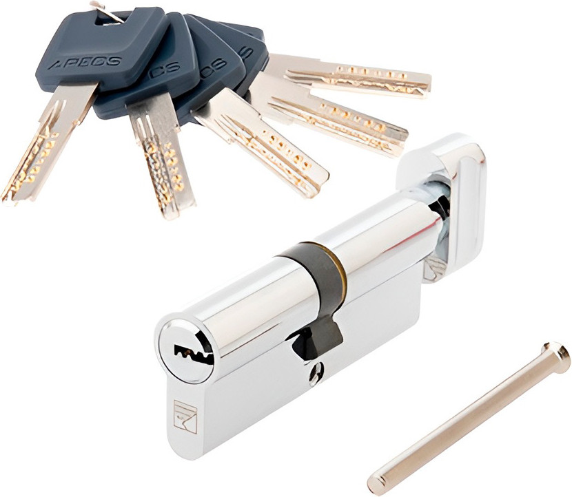 Цилиндровый механизм замка Apecs PM-80-C-CR (B2B)