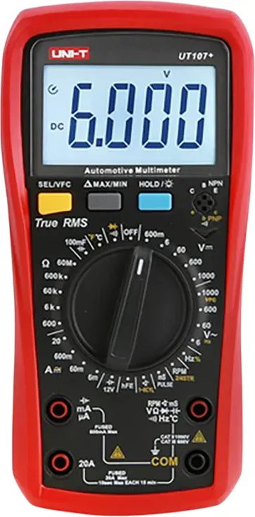 Мультиметр цифровой UNI-T UT107+ / 13-0060