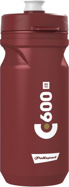 Фляга для велосипеда Polisport C600 / 8644800014 (бордовый)
