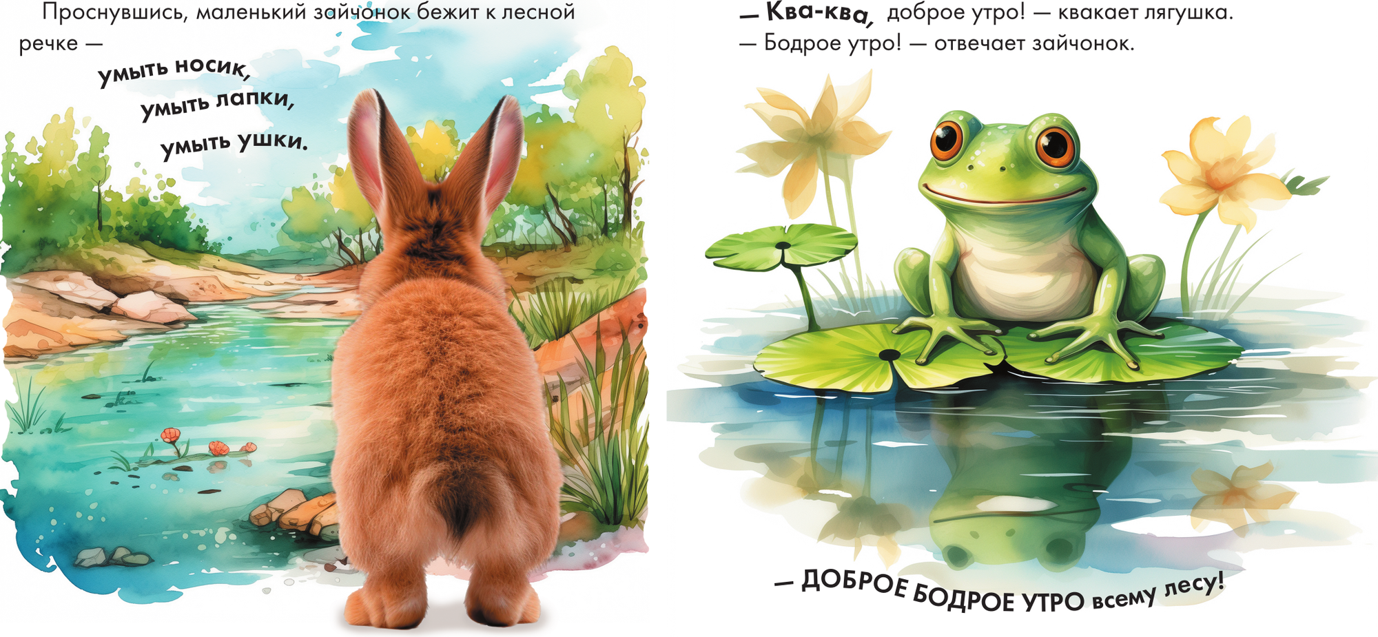 Художественная книга АСТ Спокойной ночи, маленький зайчонок! Твердая обложка — фото 3