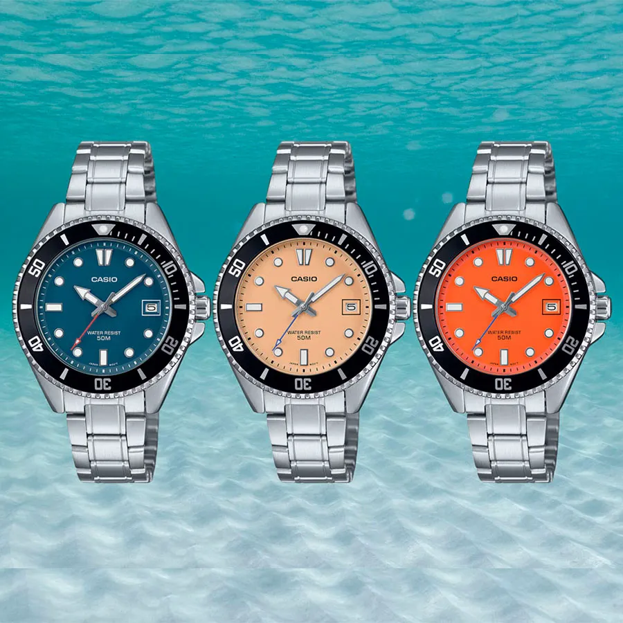 Часы наручные мужские Casio MDV-10D-4A1 — фото 2