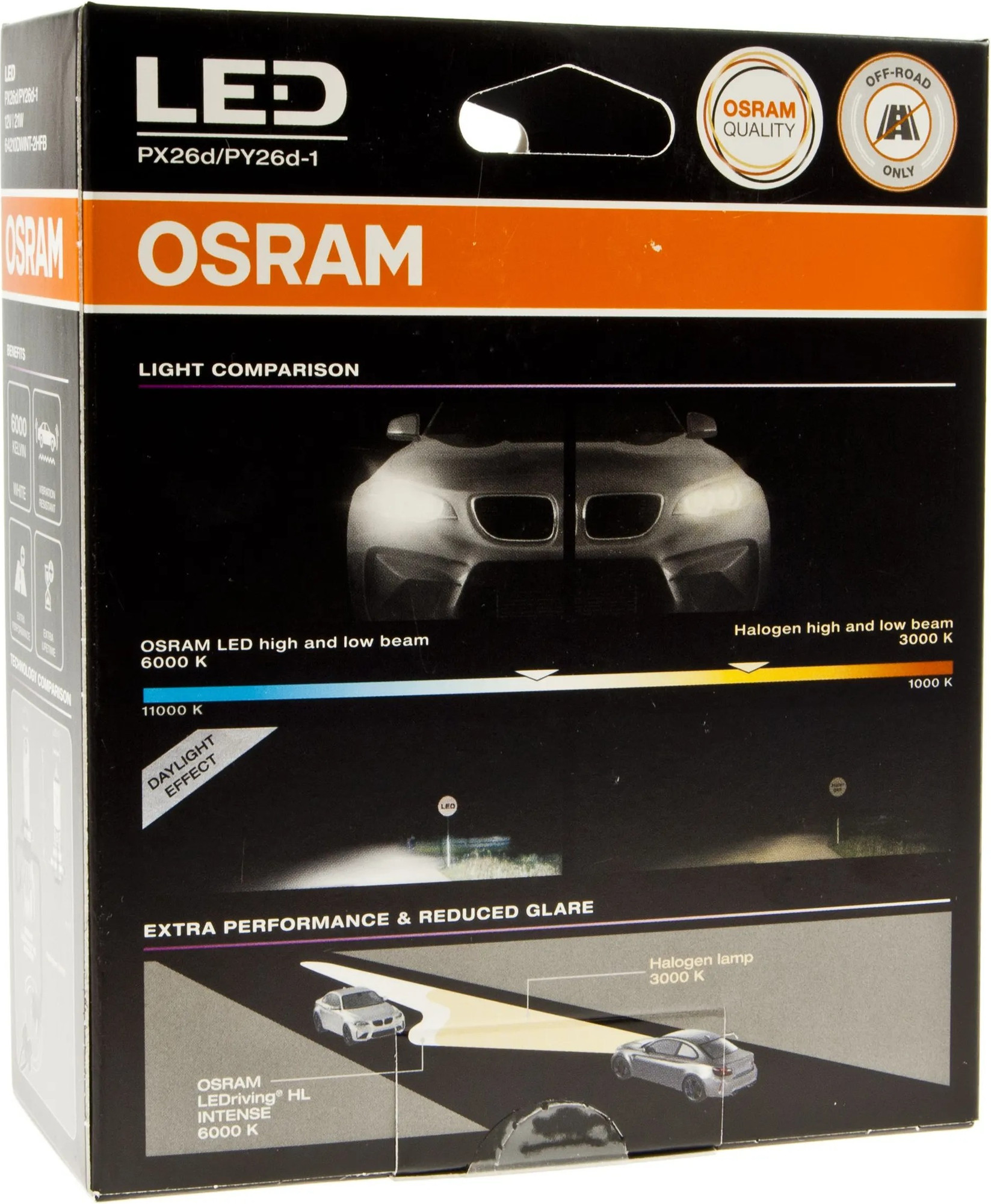 Комплект автомобильных ламп Osram 64210DWINT-2HFB — фото 5