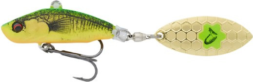 Тейл-спиннер Savage Gear 3D Sticklebait Tailspin Sinking Firetiger 76809