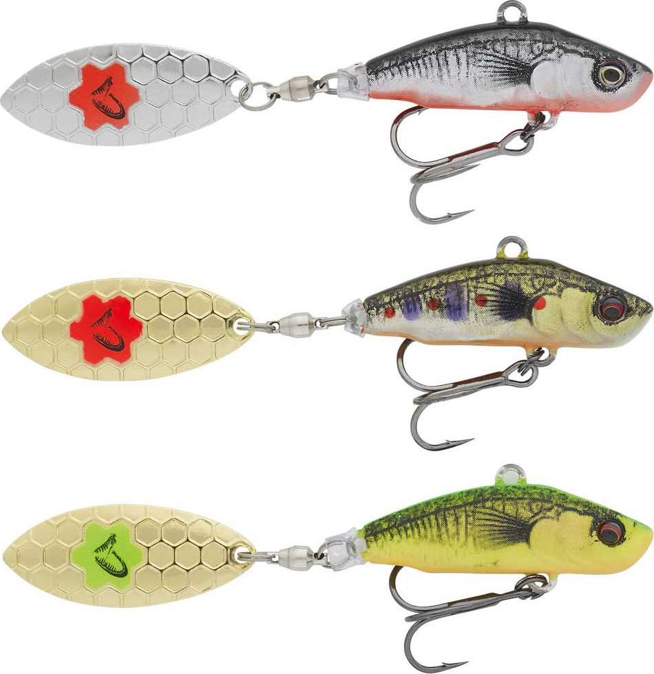 Тейл-спиннер Savage Gear 3D Sticklebait Tailspin Sinking Brown Trout Smolt 76811 — фото 3