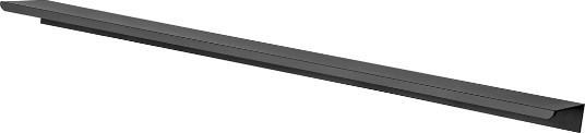 Ручка для мебели Kerron RT-005-500 BL (матовый черный)