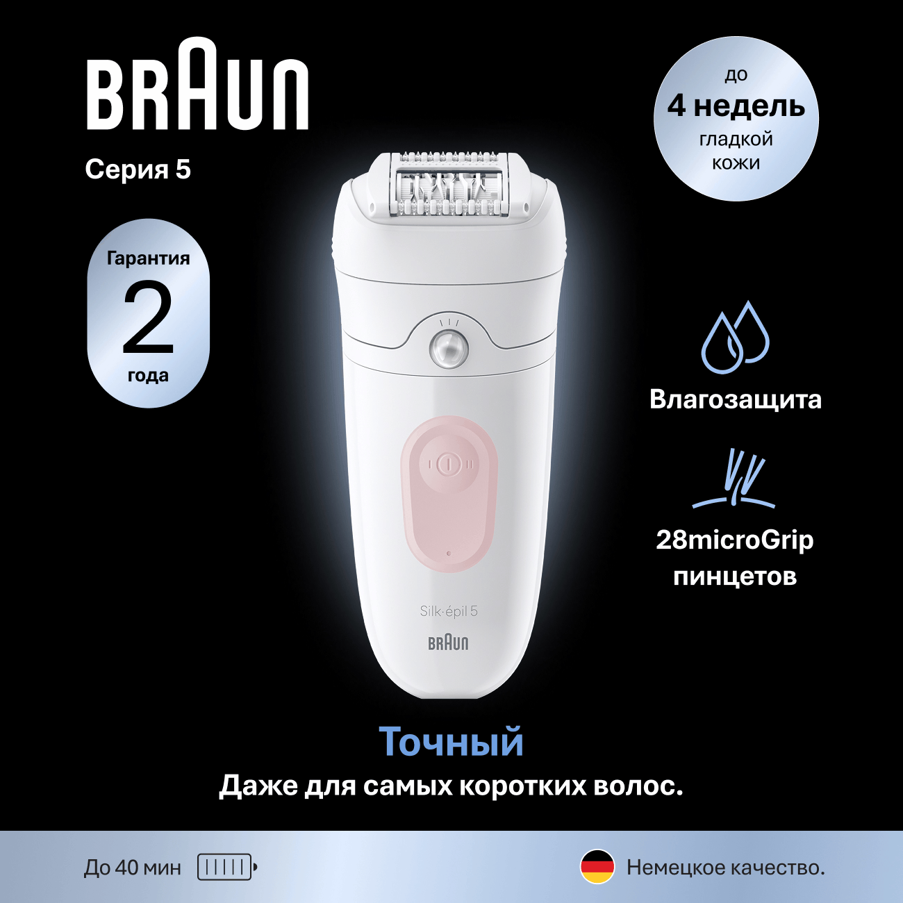 Эпилятор Braun Silk-epil 5 5-000 — фото 2