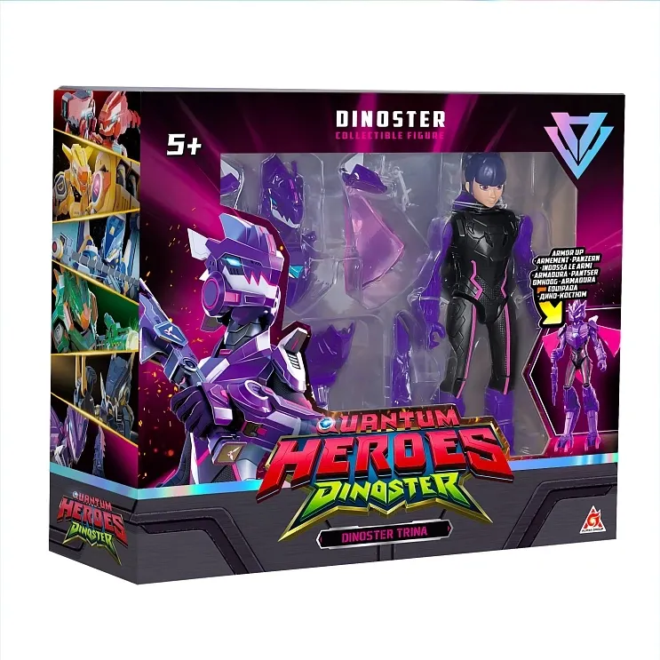 Фигурка игровая Dinoster Трина в дино-костюме / 43740 — фото 7
