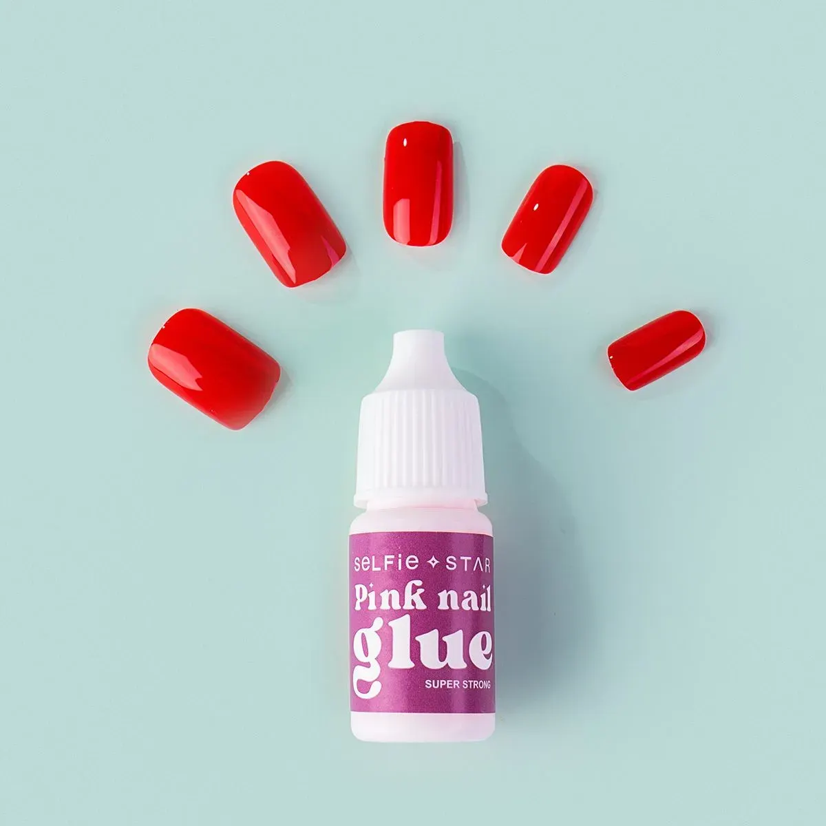 Клей для накладных ногтей Selfie Star Ultimate Bond Nail Glue Pink (2.7мл) — фото 5