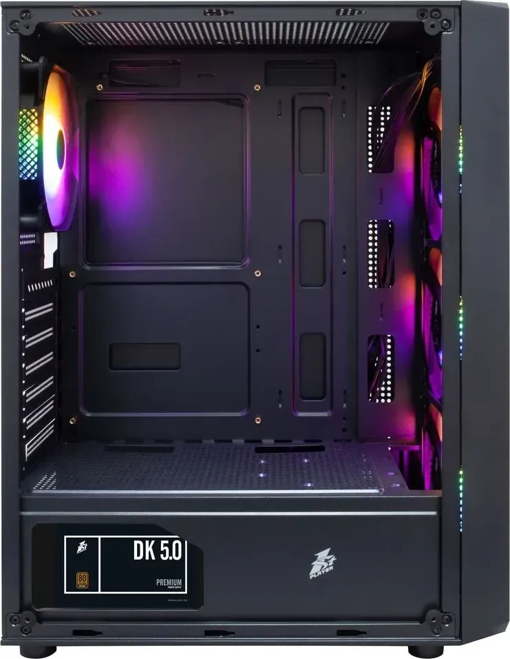 Корпус для компьютера 1stPlayer FD3 / FD3-BK-4F1 (черный) — фото 5