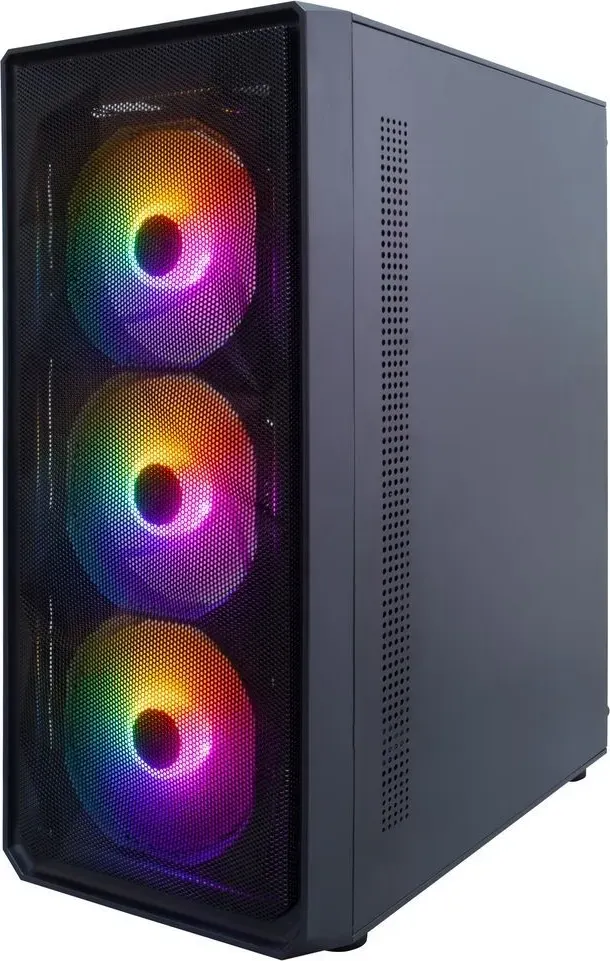 Корпус для компьютера 1stPlayer FD3 / FD3-BK-4F1 (черный) — фото 4