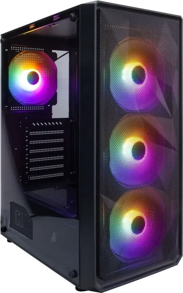 Корпус для компьютера 1stPlayer FD3 / FD3-BK-4F1 (черный)