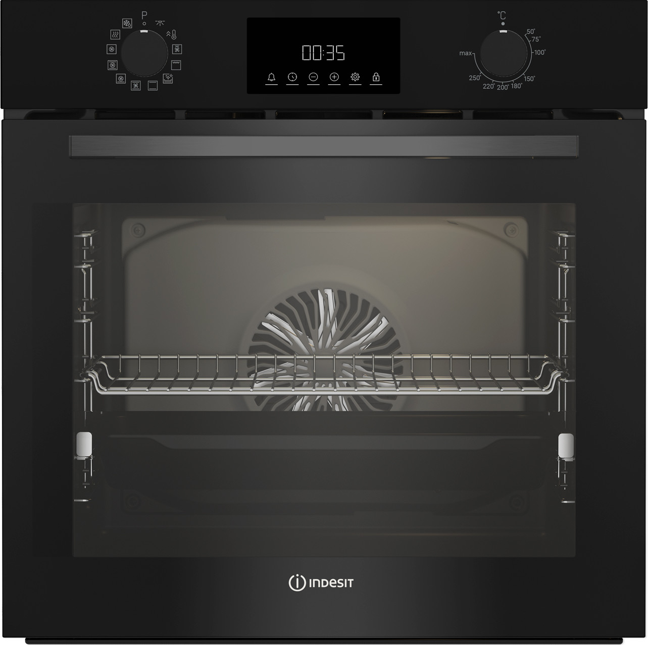 Электрический духовой шкаф Indesit IBFTE 3841 BL