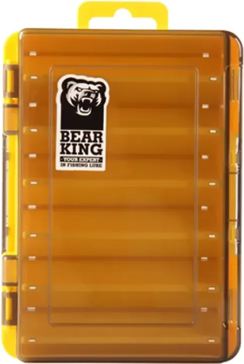 Коробка рыболовная Bearking H01-A (желтый)