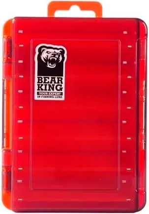 Коробка рыболовная Bearking H01-C (оранжевый)