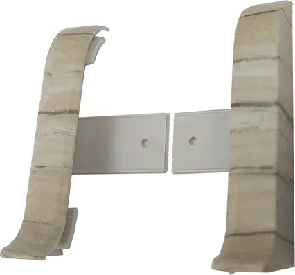 Заглушка для плинтуса Sanrelia SanFlex 5119 Дуб каррара (2шт)