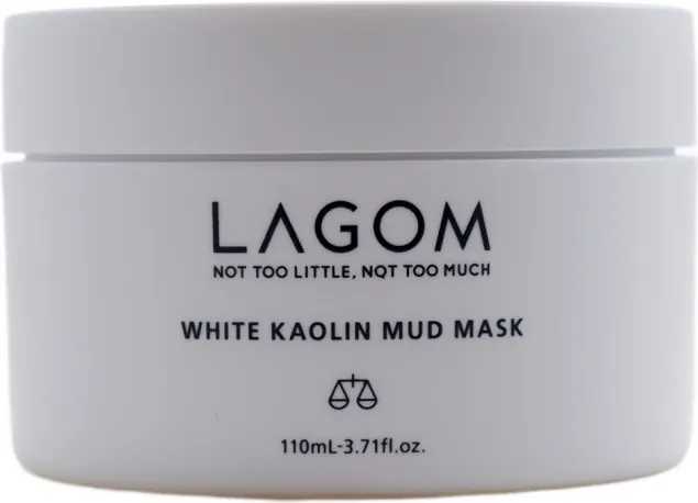 Маска для лица кремовая Lagom White Kaolin Mud Mask (110мл)