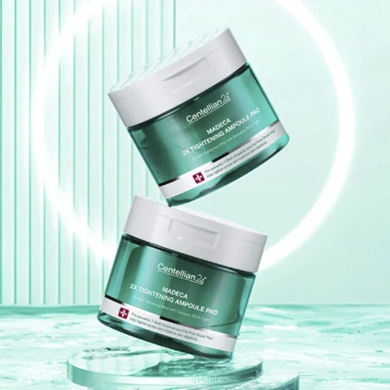 Пэд для лица Centellian24 Madeca Double Tightening Ampoule подтягивающие (60шт) — фото 5