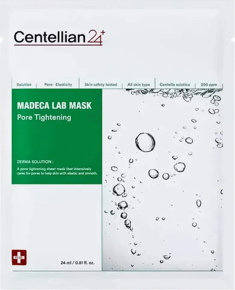Маска для лица тканевая Centellian24 Madeca Lab Mask Pore Tightening (25мл)