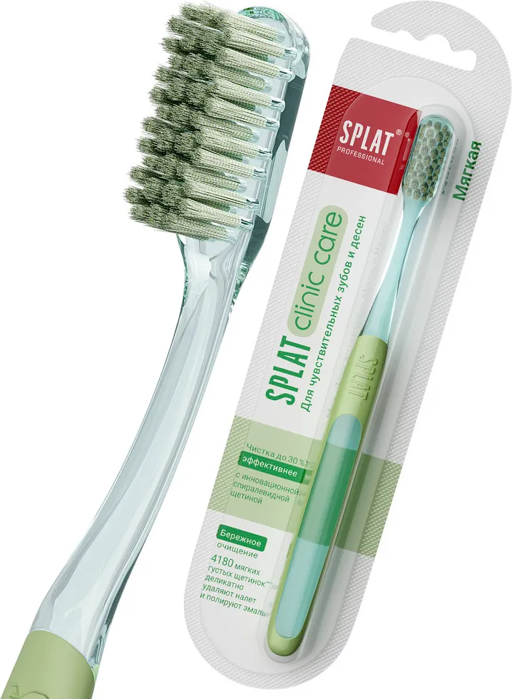 Зубная щетка Splat Professional Clinic Care мягкая — фото 4
