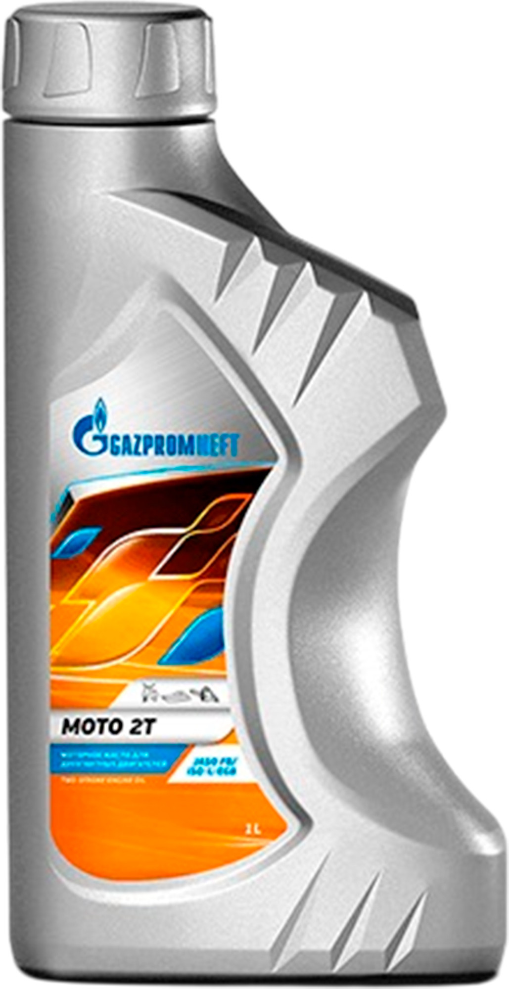 Моторное масло Gazpromneft Moto 2T / 253190675 (1л, красный)