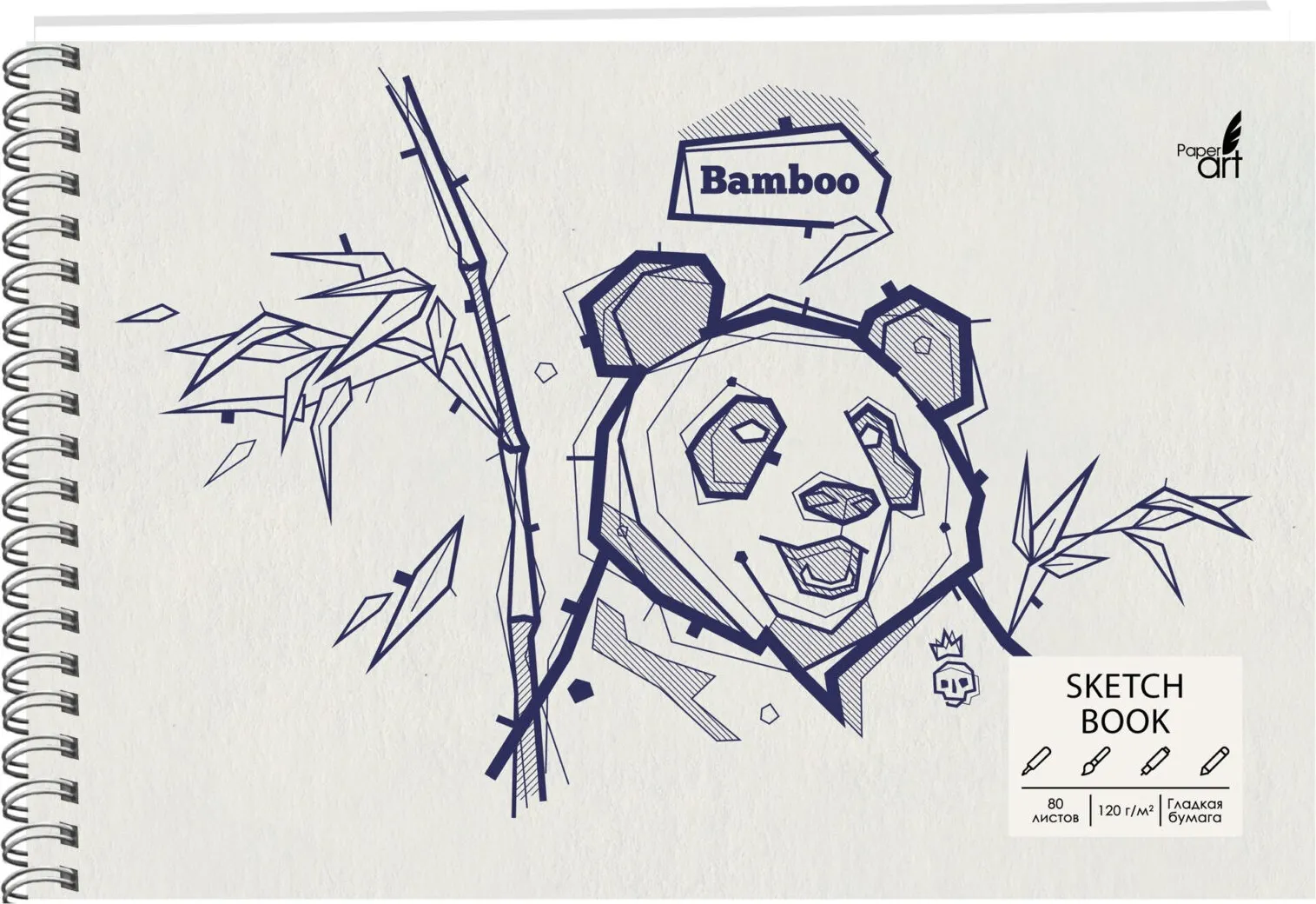 Скетчбук Paper Art Kids Sketchbook. Panda book / ТС5804837