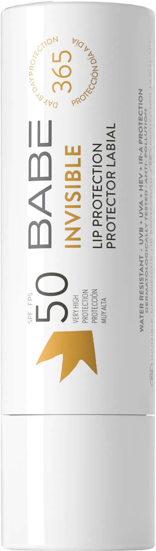 Бальзам для губ Laboratorios Babe Invisible Stick Lip Protector SPF50 (4г)