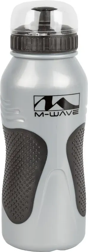 Фляга для велосипеда M-Wave PBO 600-NS / 5-340366 (600мл, серый/черный) — фото 2