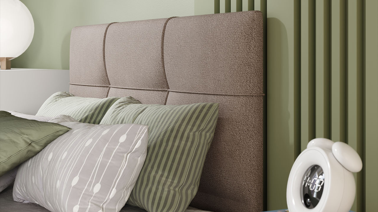 Односпальная кровать ТриЯ Элис тип 1 с мягкой обивкой 80x200 (велюр ultra cashmere) — фото 5