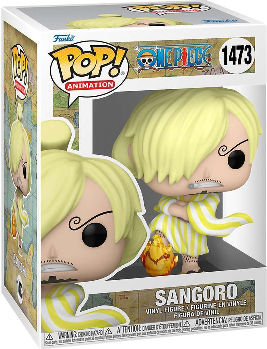 Фигурка коллекционная Funko POP! Большой куш. Санджи Черная нога / 72108 — фото 2
