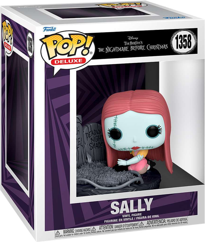 Фигурка коллекционная Funko POP! Кошмар перед Рождеством. Салли с надгробием. Deluxe / 72315 — фото 2