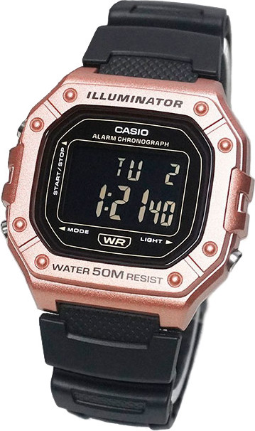 Часы наручные мужские Casio W-218HM-5B — фото 2