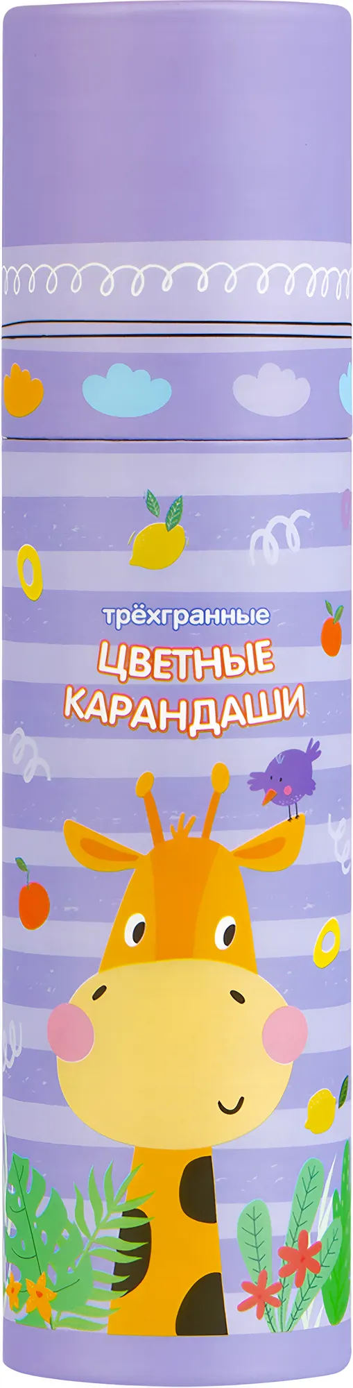 Набор цветных карандашей Мульти-пульти Друзья енота / CP_54164 (24цв)