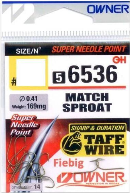 Набор крючков рыболовных Owner Match Sproat №16 / 56536-16