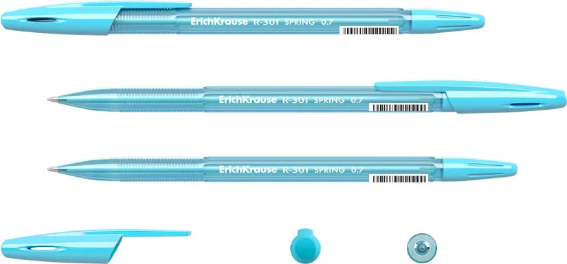 Набор шариковых ручек Erich Krause R-301 Stick Spring Pastel / 58711 (8шт) — фото 4
