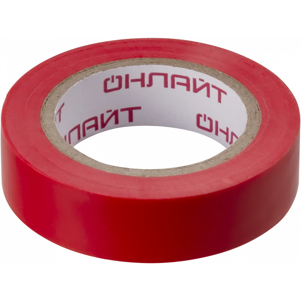 Изолента Онлайт OIT-B15-10/R / 61878