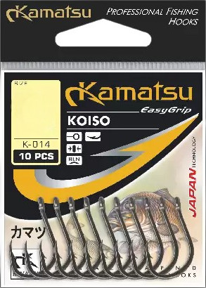 Набор крючков рыболовных KAMATSU Koiso Bln / 511400302 (10шт)