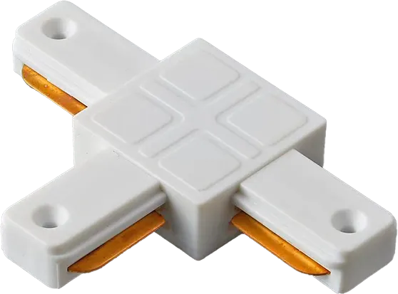 Коннектор для шинопровода JAZZway PTR P CT-WH / 5052130 (белый)