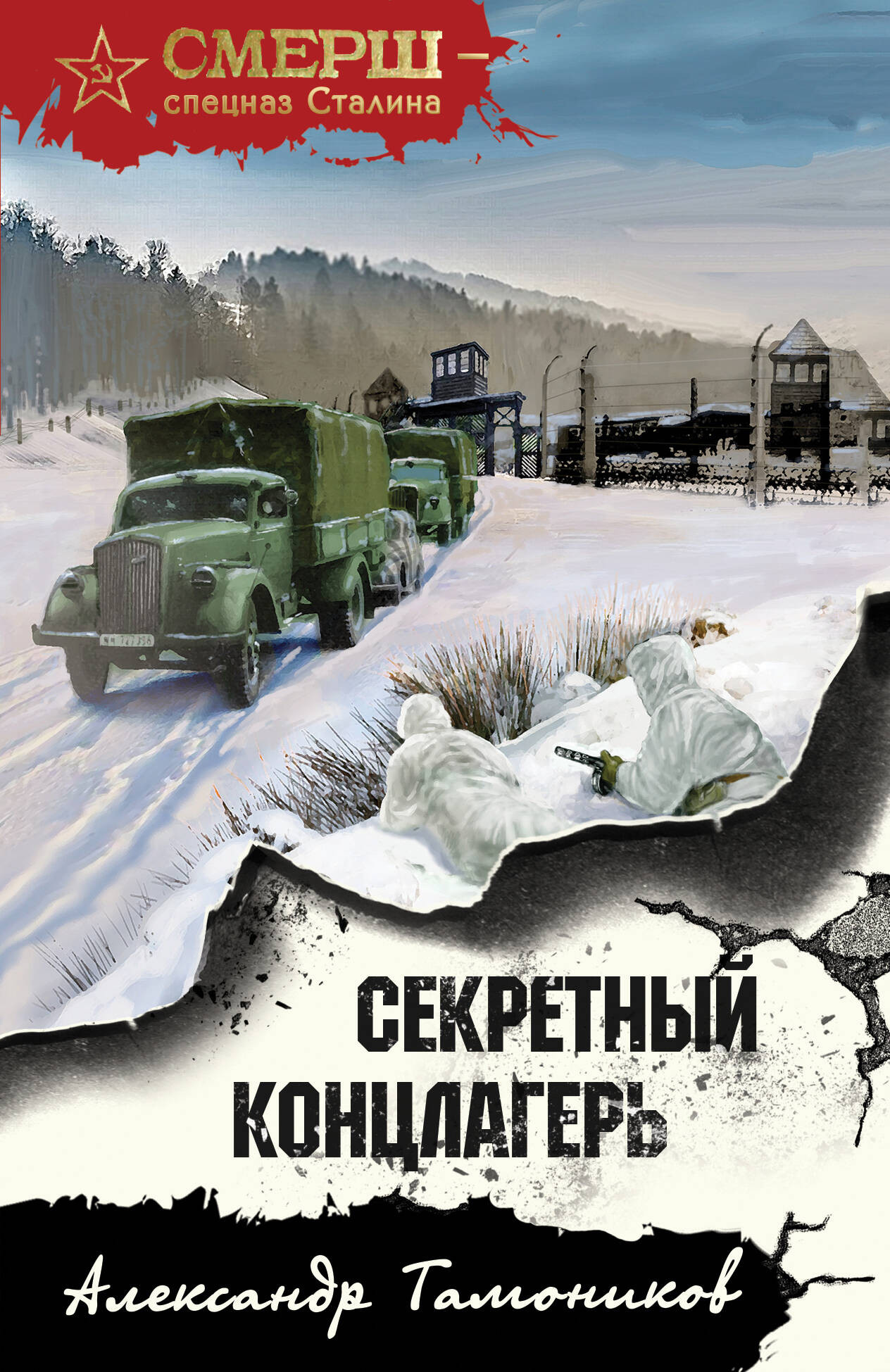 Художественная книга Эксмо Секретный концлагерь, мягкая обложка (Тамоников Александр)