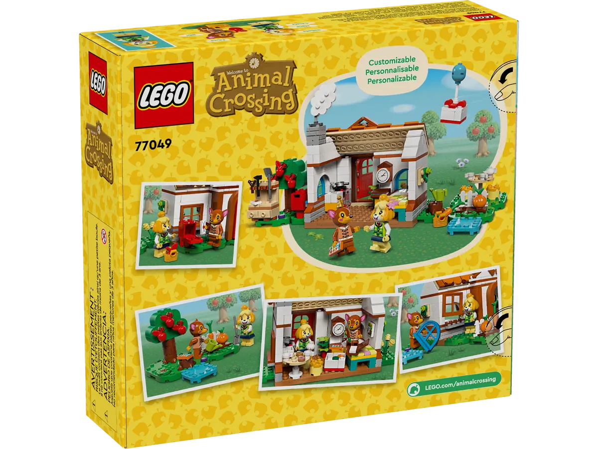 Конструктор Lego Animal Crossing Посещение дома Изабель 77049 — фото 2