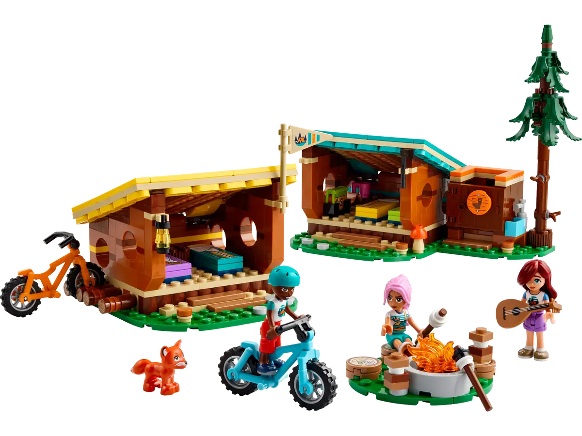 Конструктор Lego Friends Уютные домики в летнем лагере 42624 — фото 4