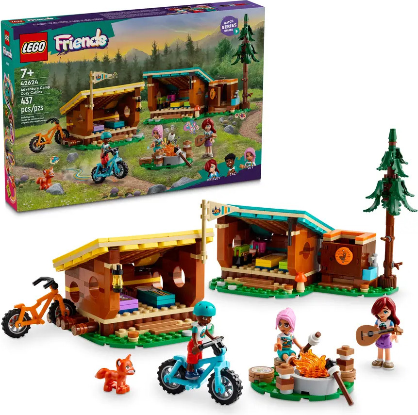 Конструктор Lego Friends Уютные домики в летнем лагере 42624 — фото 3