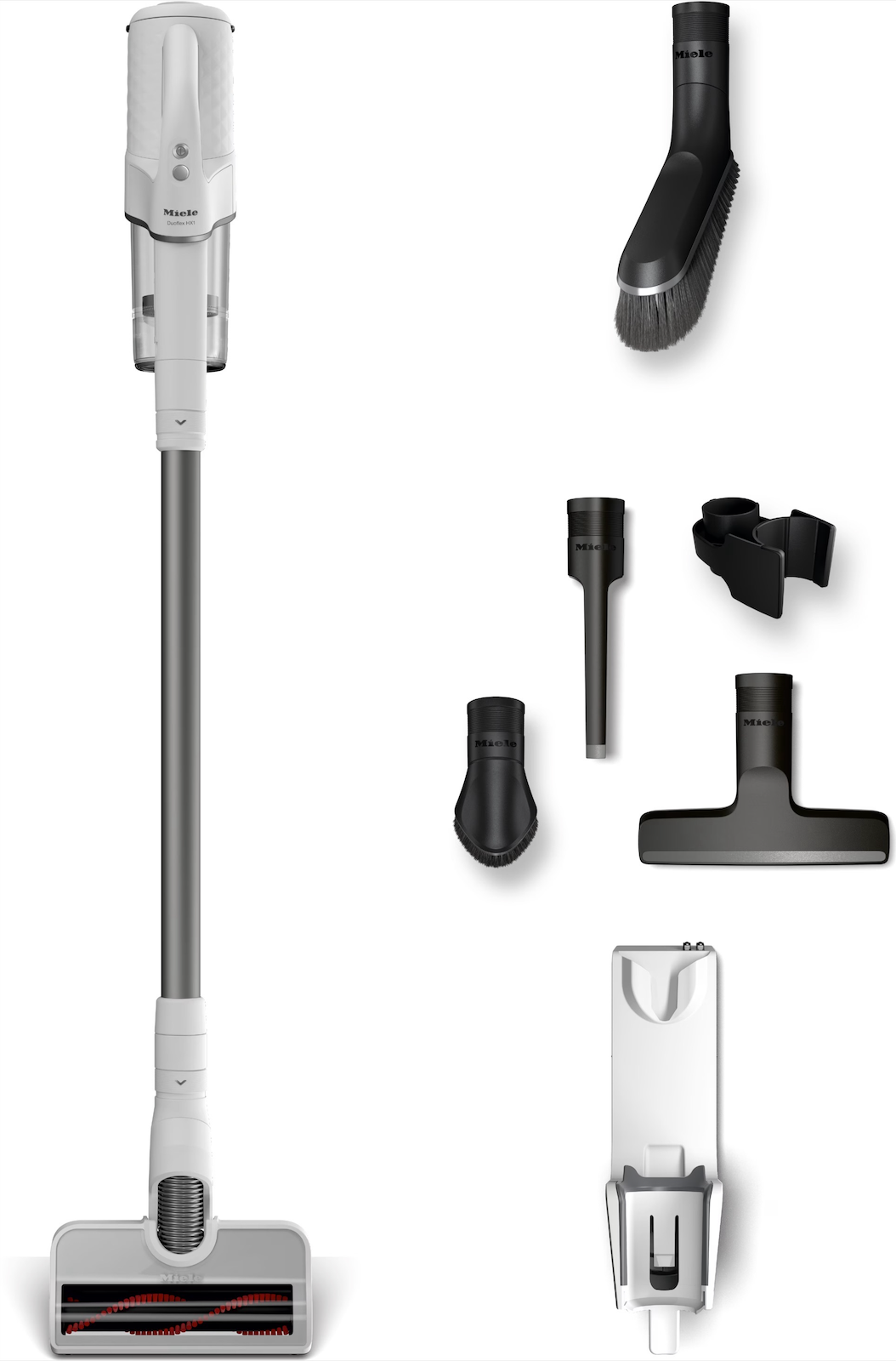 Вертикальный пылесос Miele SQLL0 Duoflex HX1 / 41QLL035EU1 (белый, серый) — фото 3