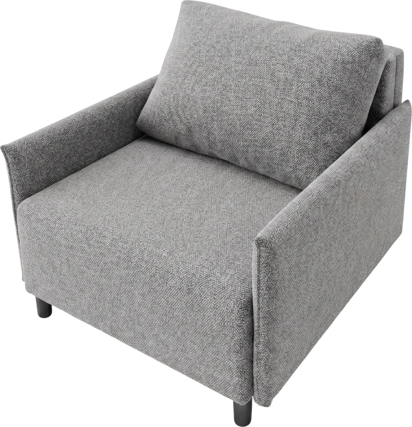 Кресло-кровать Домовой Визит-3 1 (80) (Santos Light Grey)