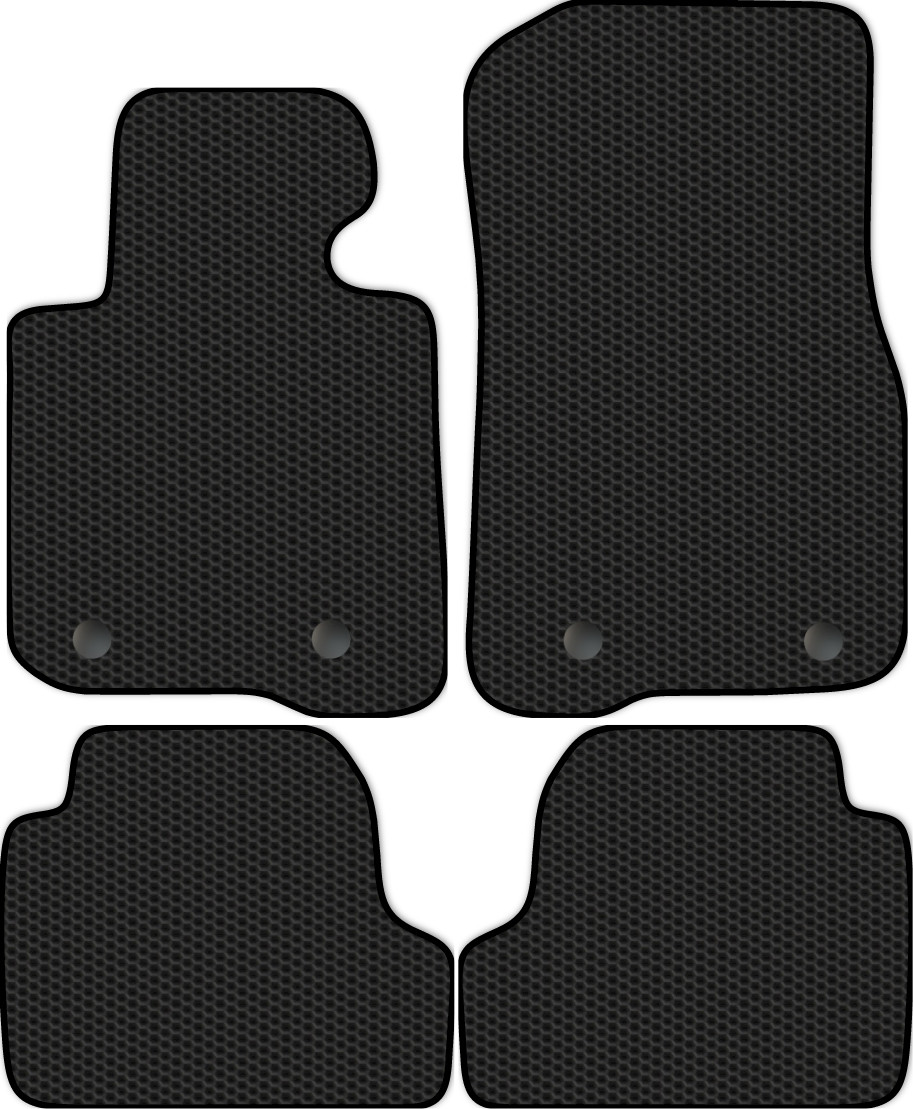 Комплект ковриков для авто Alicosta 0155_1 для BMW 4-Series I купе/F32 2013-2020 (EVA соты, черный)