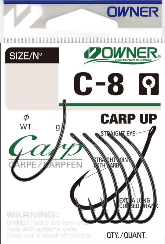 Набор крючков рыболовных Owner Carp UP BC №2 / 53268-02 (5шт)