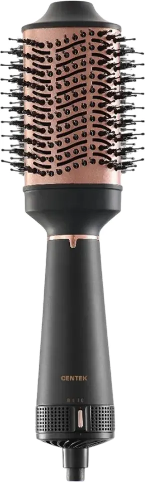 Фен-щетка Centek CT-2062 (золото/черный)