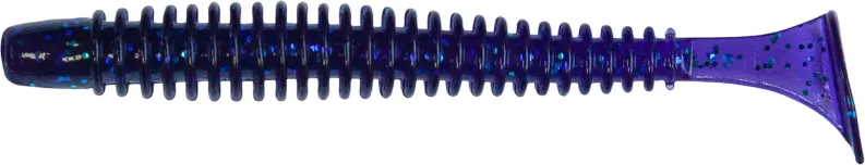 Мягкая приманка Sansan Виброхвост San-vibro Raketa 89 (Col. 04 Violet)