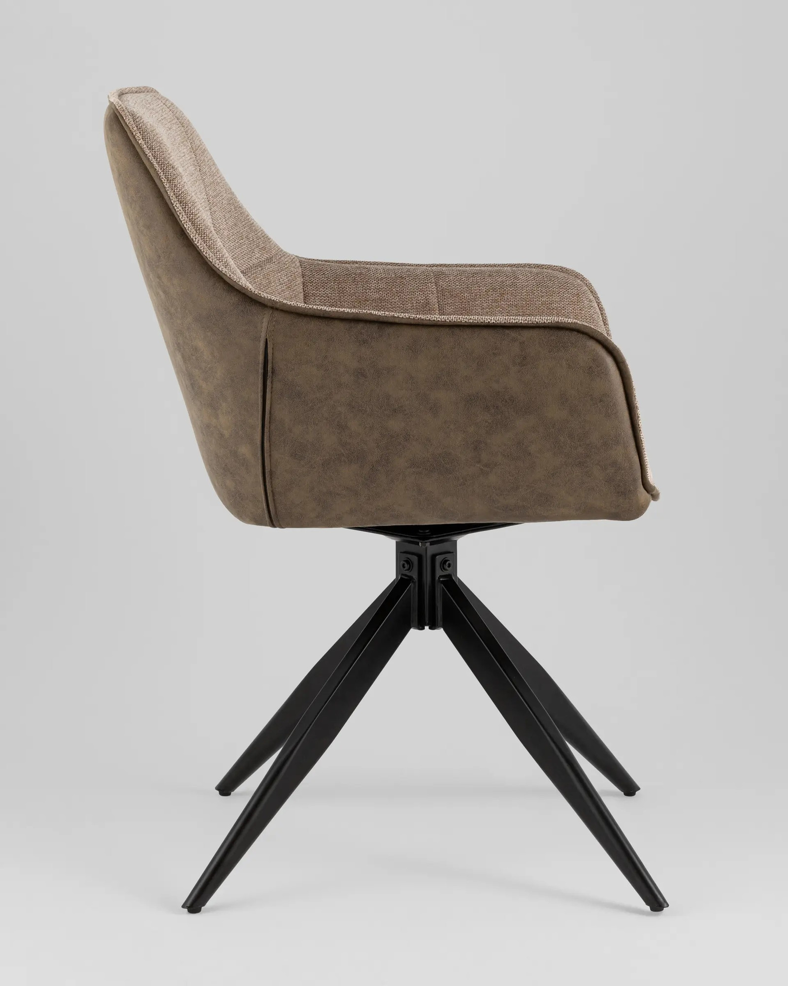 Стул Stool Group Alba / OSN-2128K UF920-02-PK970-04 (коричневый/экокожа) — фото 3