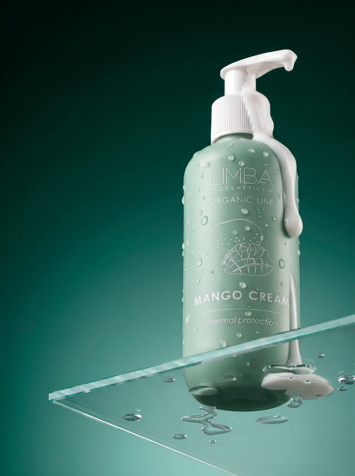 Крем для волос Limba Cosmetics Organic Line Mango термозащита (200мл) — фото 5